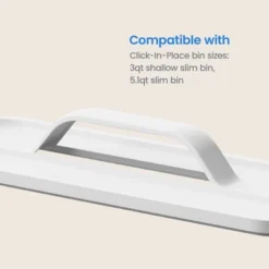 Click In Place Slim Lid With Handle For Plastic Storage Bins Home And Office Organization White- Brightroom™ 13 Click In Place Slim Lid With Handle For Plastic Storage Bins Home And Office Organization White- Brightroom™ -Storage Furniture Shop GUEST 06620b0b b5b6 4445 a4e3 15080544d32d