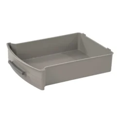 4 Drawer Weave Tower Dark Gray - Brightroom™: Plastic Storage Organizer, Portable Utility Drawers, Universal Storage -Storage Furniture Shop GUEST 0a40f3f1 978d 420b 8461 eb01b0e021bc