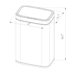 Motion Wastebasket With Liner - Brightroom™ 6 Motion Wastebasket With Liner - Brightroom™ -Storage Furniture Shop GUEST 0e7e13e3 1c51 4968 9797 f05398706d76