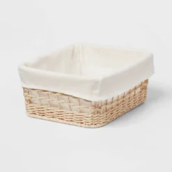 Tapered Woven Basket With Liner - Brightroom™ -Storage Furniture Shop GUEST 0fb1f4e5 0222 49b3 bf2a 53282a25b189