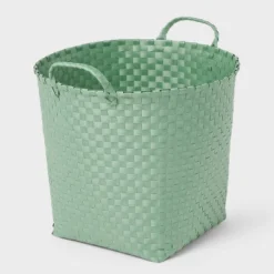 Woven Plastic Floor Basket - Brightroom™ 7 Woven Plastic Floor Basket - Brightroom™ -Storage Furniture Shop GUEST 10852d8e 0a5b 4a1e b159 9d4b6da21168