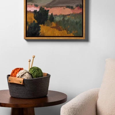 11" Small Coiled Rope Warm Gray Charcoal - Brightroom™ 1 11" Small Coiled Rope Warm Gray Charcoal - Brightroom™