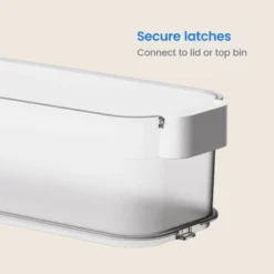 Click In Place 4.5qt Clear Slim Plastic Storage Bin With White Latch For Home And Office Organization - Brightroom™ 11 Click In Place 4.5qt Clear Slim Plastic Storage Bin With White Latch For Home And Office Organization - Brightroom™ -Storage Furniture Shop GUEST 125c1614 5aae 4313 9bf7 6ccb8f3bd729