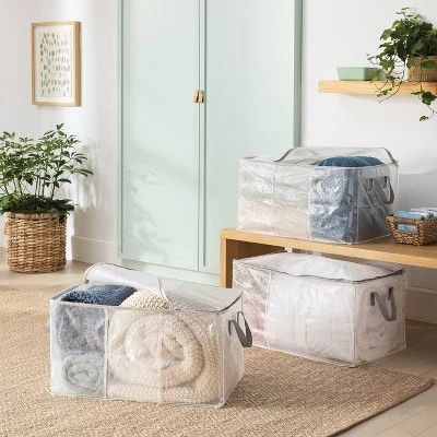 3pk Storage Large Capacity Bags - Brightroom™ 1 3pk Storage Large Capacity Bags - Brightroom™