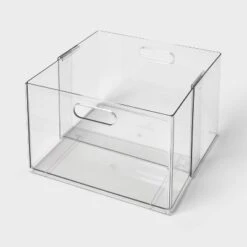 All Purpose Clear Expandable Bin Large - Brightroom™ -Storage Furniture Shop GUEST 1b4378b1 8390 416c 9420 f492a930d124