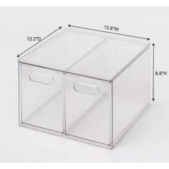 All Purpose 2 Drawer Storage Clear - Brightroom™ 7 All Purpose 2 Drawer Storage Clear - Brightroom™ -Storage Furniture Shop GUEST 20f4bcb7 068a 4603 bdc7 6b96029d465a