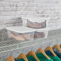 6qt Clear Storage Box White - Brightroom™ 13 6qt Clear Storage Box White - Brightroom™ -Storage Furniture Shop GUEST 212c202d 0182 44b3 a652 41cfb2ee59eb