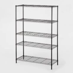 5 Tier Wide Wire Shelving - Brightroom™ 6 5 Tier Wide Wire Shelving - Brightroom™ -Storage Furniture Shop GUEST 21d3addb 9b67 45e8 98b9 a6831702664f
