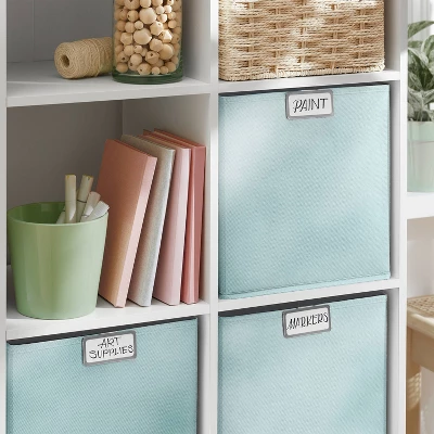 Small Bin Labels 3pk Silver - Brightroom™ 1 Small Bin Labels 3pk Silver - Brightroom™