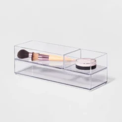 3 Bathroom Plastic Tray Beauty Organizer Set Clear - Brightroom™ 5 3 Bathroom Plastic Tray Beauty Organizer Set Clear - Brightroom™ -Storage Furniture Shop GUEST 28aee1c3 5eb3 439c 8ea4 2dbdc4bd6ddf