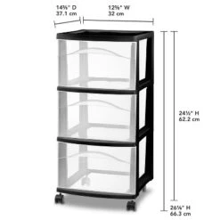 3 Drawer Medium Cart - Brightroom™ -Storage Furniture Shop GUEST 2e88a6ae bfde 42b6 8679 3be9df4a6978