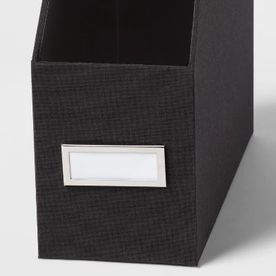 Canvas Magazine File Holder And Organizer - Brightroom™ 2 Canvas Magazine File Holder And Organizer - Brightroom™ - Image 2