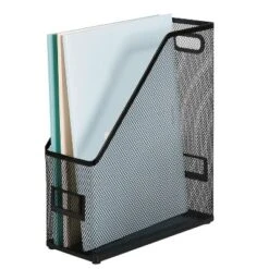 Mesh Magazine File Black - Brightroom™: Steel File Organizer & Holder, 12" H, No Assembly Required 7 Mesh Magazine File Black - Brightroom™: Steel File Organizer & Holder, 12" H, No Assembly Required -Storage Furniture Shop GUEST 35c6d79c aa03 4363 b4cd b2ce2c75735a