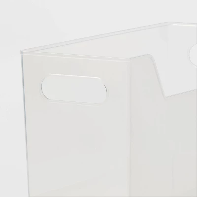 Medium Multipurpose Storage Bin Clear - Brightroom™ 2 Medium Multipurpose Storage Bin Clear - Brightroom™ - Image 2
