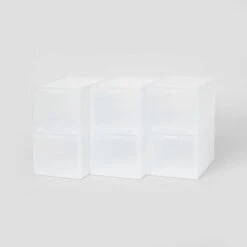 Small Stackable Bins Front Opening Clear Plastic - Brightroom™ -Storage Furniture Shop GUEST 3c949385 7473 4475 8c8a 9fa49d23bd71