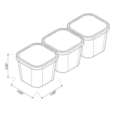 3pk Click In Place 30oz Insert Storage Containers White And Clear - Brightroom™ 11 3pk Click In Place 30oz Insert Storage Containers White And Clear - Brightroom™ -Storage Furniture Shop GUEST 3d758ec2 0d92 4ae3 88c7 4a8958be1fa5