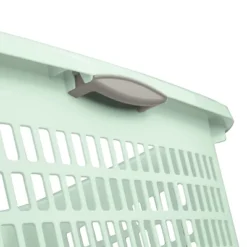 2bu Laundry Basket Green - Brightroom™: Portable Plastic Clothes Organizer With Built-In Handles, 70.4L Capacity -Storage Furniture Shop GUEST 413eae4f 403e 46ee b080 5aae0cb47bda