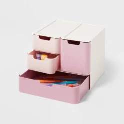 Modular Storage Drawer Set Pink - Brightroom™ -Storage Furniture Shop GUEST 426cf388 a3c0 4555 b9b4 7518b4037bbd