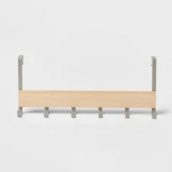 Large Over The Door Hook With Wood 6 Hooks - Brightroom™ -Storage Furniture Shop GUEST 427b723e 2d59 4066 b9a9 dd53d42e3056