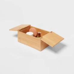 6" X 9" X 4" Rectangular Hinge Lid Bamboo Countertop Organizer - Brightroom™ 5 6" X 9" X 4" Rectangular Hinge Lid Bamboo Countertop Organizer - Brightroom™ -Storage Furniture Shop GUEST 448d43d4 ccde 4178 8ab1 21a8ac437e38