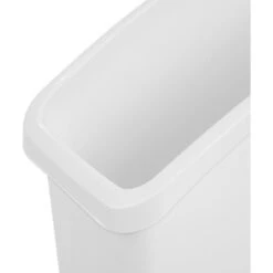 Under Sink Waste And Sorting Can - Brightroom™: Compact Kitchen Trash Can, 5.8 Gallon, White, Textured Finish -Storage Furniture Shop GUEST 4599cf24 3763 4cad 8df4 c0276924b1a3