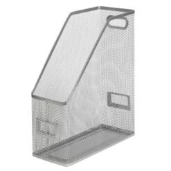 Mesh Magazine File Silver - Brightroom™: Steel File Organizer & Storage Bin, 12" H, No Assembly Required 7 Mesh Magazine File Silver - Brightroom™: Steel File Organizer & Storage Bin, 12" H, No Assembly Required -Storage Furniture Shop GUEST 4b80f1ca 810c 49a5 9106 347a6de928d6
