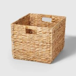 Woven Water Hyacinth Milk Crate - Brightroom™ -Storage Furniture Shop GUEST 5108b3bd 325d 4bd3 beb8 f48ab7a835d7