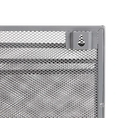 Mesh Hanging File Sorter With Keyholes Silver - Brightroom™: Steel File Organizer & Holder, Hanging Storage Bin 2 Mesh Hanging File Sorter With Keyholes Silver - Brightroom™: Steel File Organizer & Holder, Hanging Storage Bin - Image 2