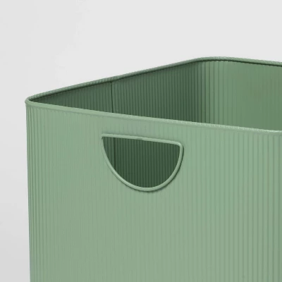 Metal Bin Large Green - Brightroom™ 2 Metal Bin Large Green - Brightroom™ - Image 2