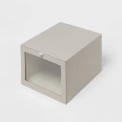 Hardside Fabric Front Open Bin Gray - Brightroom™ -Storage Furniture Shop GUEST 76031017 0666 4bfe a8d2 871e4e40aef6