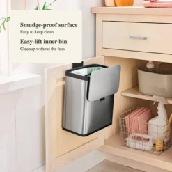 Compost Bin Stainless Steel - Brightroom™ -Storage Furniture Shop GUEST 7950f8bf 88b7 414f 87dd 92b278a03f08