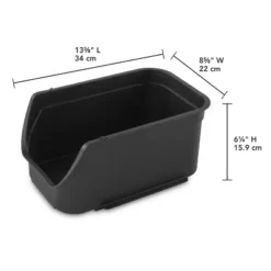 8.9qt Open Front Stackable Storage Bin - Brightroom™ -Storage Furniture Shop GUEST 82cd478b cf8f 45f4 afac 5b9333cbe627