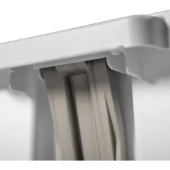 11.9gal Step Trash Can White - Brightroom™: Pedal-Operated Kitchen Garbage Can, Textured Plastic, Indoor Use -Storage Furniture Shop GUEST 833f6649 285d 45c4 a27f 8798f9db2432