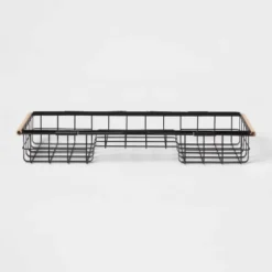 Metal Bathtub Caddy With Wood Handles - Brightroom™ -Storage Furniture Shop GUEST 923e8486 a4a4 45b8 bab0 811c8f0563d3