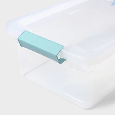 15qt Storage Bin With Latches - Brightroom™ 2 15qt Storage Bin With Latches - Brightroom™ - Image 2