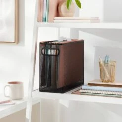 Mesh Hanging File Box Black - Brightroom™