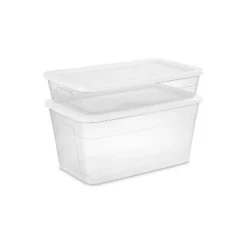 41qt Clear Under Bed Storage Box White - Brightroom™ -Storage Furniture Shop GUEST 963fecc3 f7c5 4c85 832d cacf816aa6fb