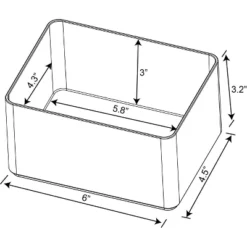 Medium Plastic Bathroom Tray - Brightroom™ -Storage Furniture Shop GUEST 9858e6ca 3f50 4503 905d d9e73a81720b