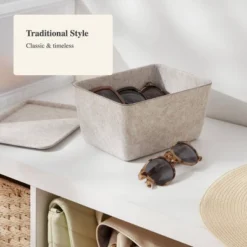 Lidded Felt With Lid Oatmeal - Brightroom™ -Storage Furniture Shop GUEST 98b5fd34 6cd1 45bf b4c7 82265a3094f8