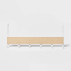 Large Over The Door Hook With Wood 6 Hooks - Brightroom™ -Storage Furniture Shop GUEST 99ff13ee f6df 4e2f 94c3 9735feeec267