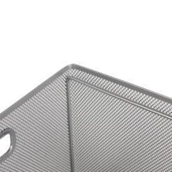 Mesh Crate File Box 10"x14"x 13.25" Silver - Brightroom™ 5 Mesh Crate File Box 10"x14"x 13.25" Silver - Brightroom™ -Storage Furniture Shop GUEST 9e04effa dde7 4772 9f15 4d3fa1725f20