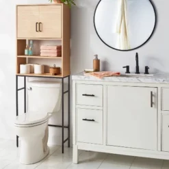 Mixed Material Bath Etagere - Brightroom™