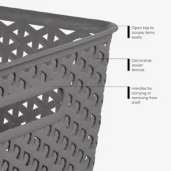 Large Y-Weave Decorative Storage Basket - Brightroom™ -Storage Furniture Shop GUEST a3f1d905 8094 4ecc a920 9301bf4a863d