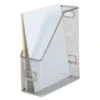 Mesh Magazine File Silver - Brightroom™: Steel File Organizer & Storage Bin, 12" H, No Assembly Required