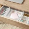 Mesh Desk Organizer White - Brightroom™: Steel Office Supplies Holder, Desk Drawer Organizer, 8"x8"x4.5"