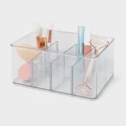 9"x6"x4" Bin Organizer Clear - Brightroom™ -Storage Furniture Shop GUEST aa7e2258 2ad6 45be 85ff 150c47e82e07