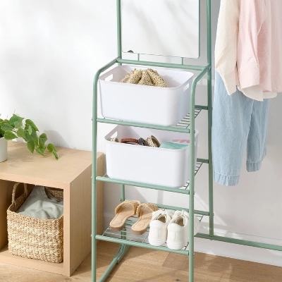 12.5L Brightroom Open Storage Tub White 2pk - Brightroom™ 1 12.5L Brightroom Open Storage Tub White 2pk - Brightroom™