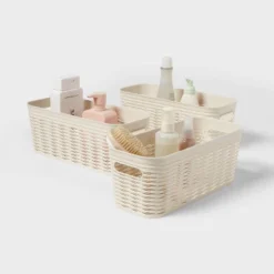 3pk Wave Half Medium Decorative Baskets Cream - Brightroom™ 5 3pk Wave Half Medium Decorative Baskets Cream - Brightroom™ -Storage Furniture Shop GUEST ae8d7269 73e1 4c7d a081 9d0e7946ed6a