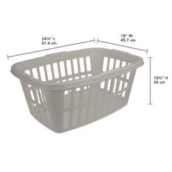 1.5bu Laundry Basket Gray - Brightroom™ -Storage Furniture Shop GUEST afa83693 4501 4327 a630 415b49f85445