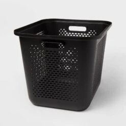 Large Decorative Plastic Bin With Cutout Handles - Brightroom™ 6 Large Decorative Plastic Bin With Cutout Handles - Brightroom™ -Storage Furniture Shop GUEST b40a494e 51f1 4bdf b7ae 232f8fbcdaff